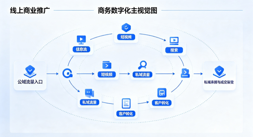 临桂县线上商业推广怎么做？全域流量闭环搭建与低成本转化实战指南